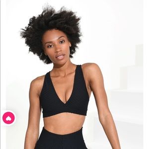 Booty by Brabants Croco Skin™ Deep V Top Black